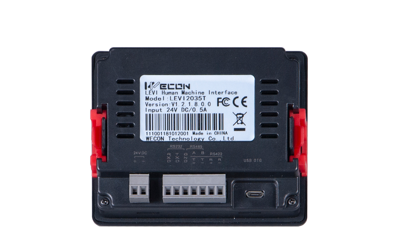 Wecon 3.5 pulgadas estándar: LEVI2035T HMI — imagen 3