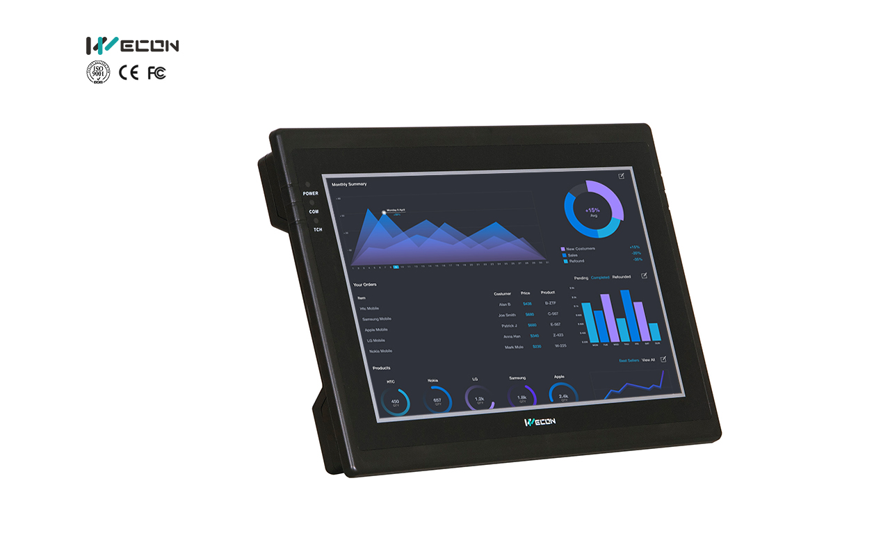 Wecon HMI económico de 10.2 pulgadas-LEVI102ML — imagen 2