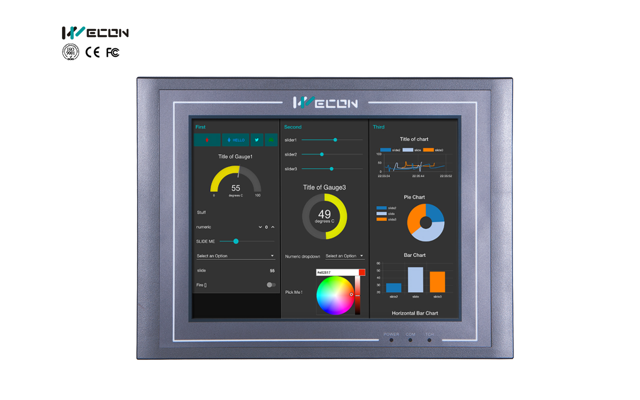 Wecon PI 10.4 pulgadas HMI : PI8104 — imagen 1