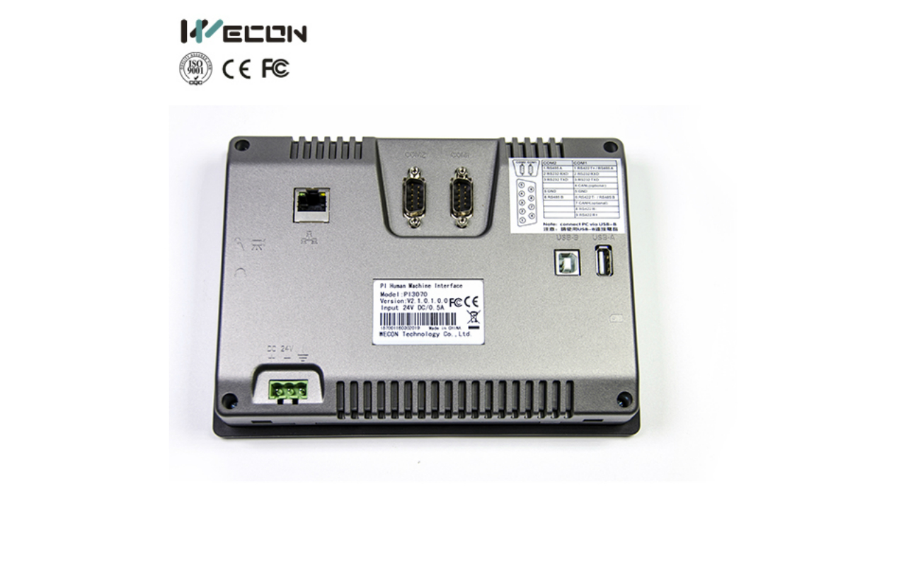 Wecon PI 7 pulgadas HMI : PI3070N — imagen 2